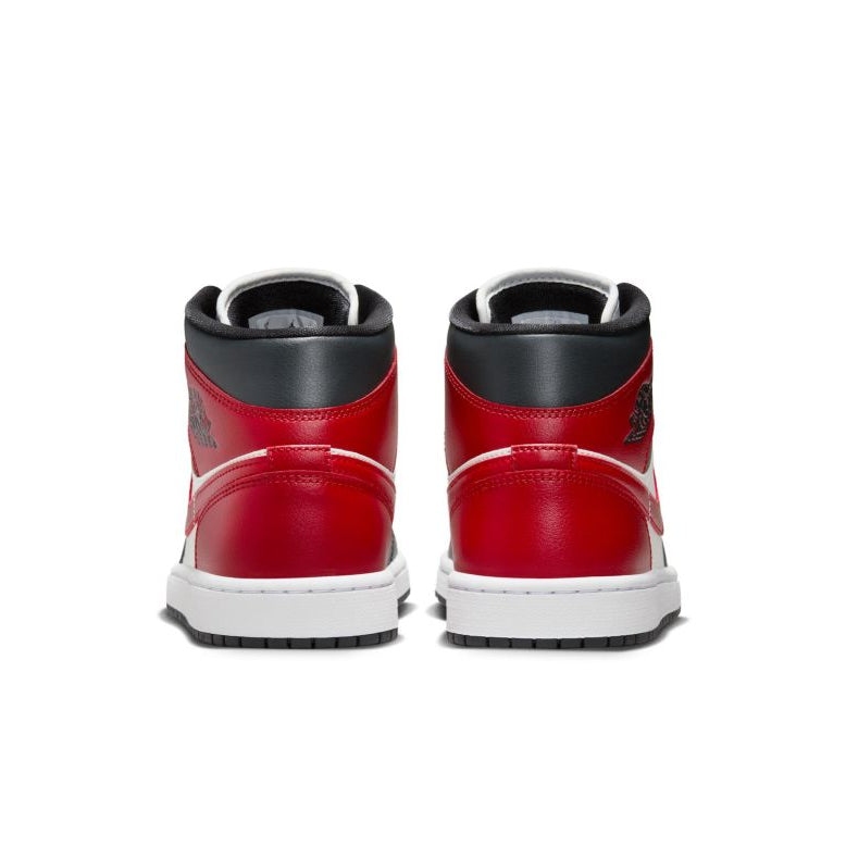 WMNS AIR JORDAN 1 MID SAIL GYM RED